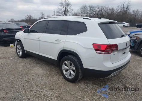 2018 Volkswagen Atlas 3.6L V6 Se from USA, damaged, VIN 1V2KR2CAXJC563215